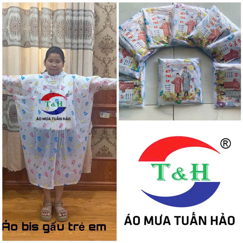 Áo Bis gấu trẻ em